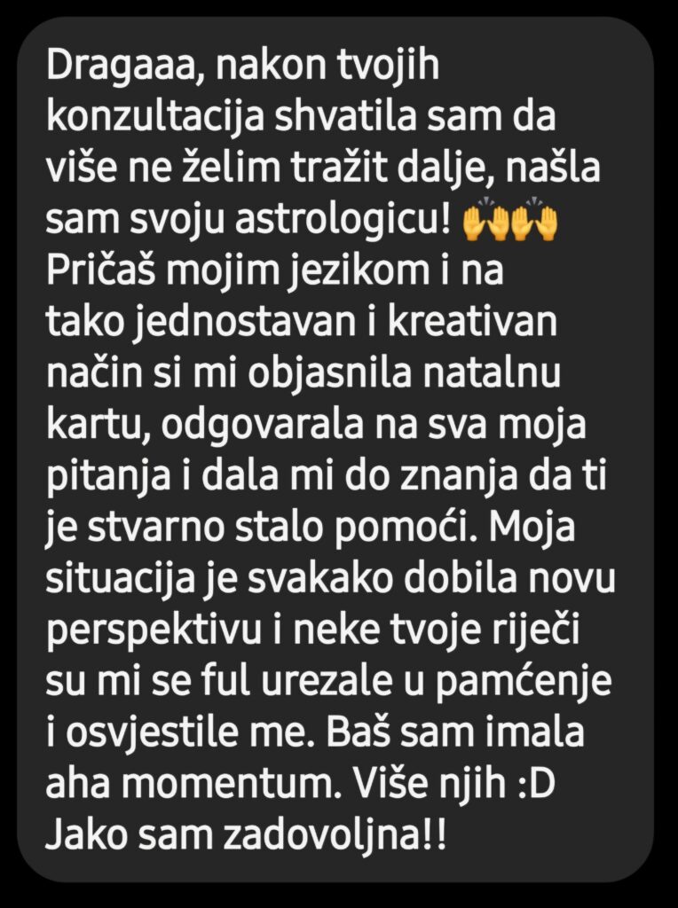 tvoji dojmovi
